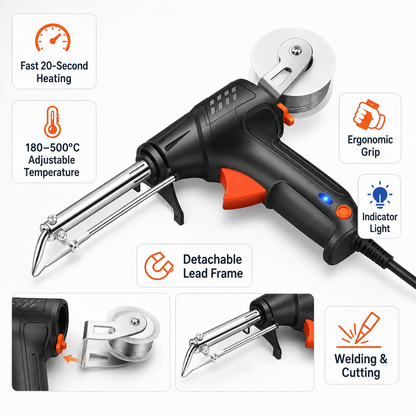 Adjustable Temperature Laser Welding and Cutting Tool