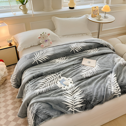 All Season Coral Fleece Throw Blanket Soft Plush Cozy Bed Sofa Blanket