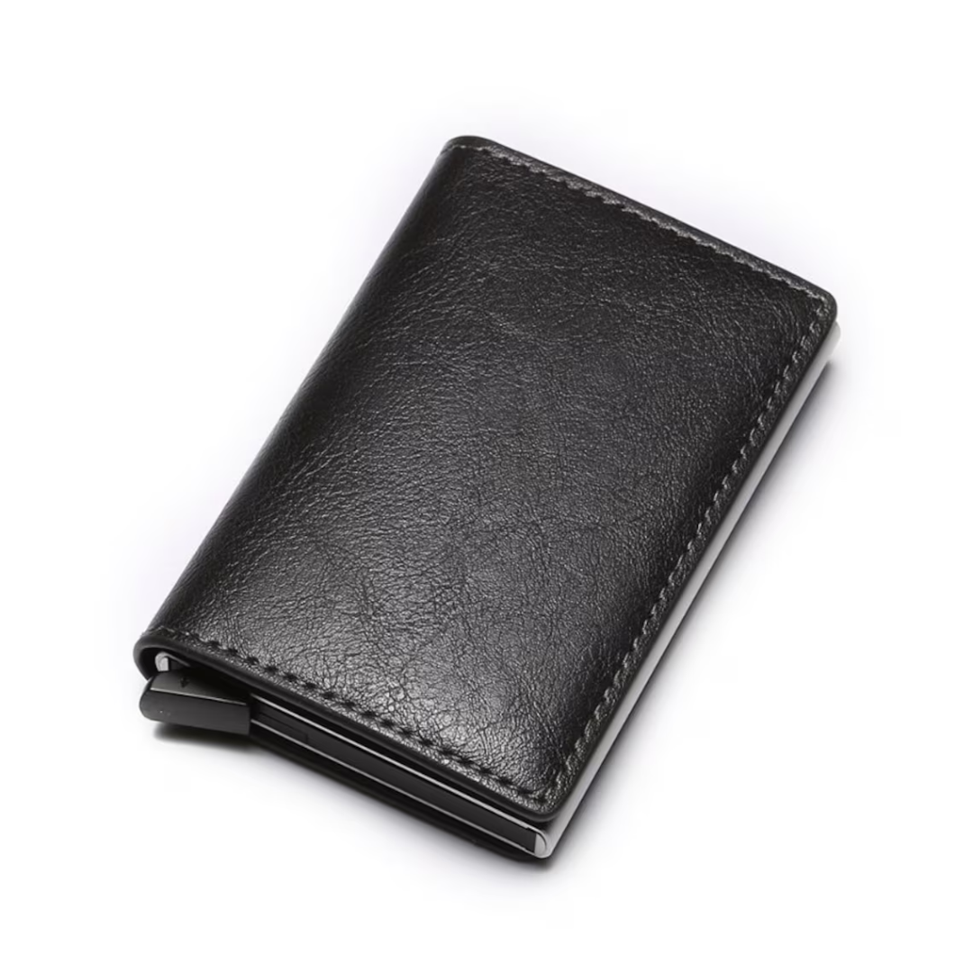 Aluminium Card Holder Money Clip Compact RFID Wallet