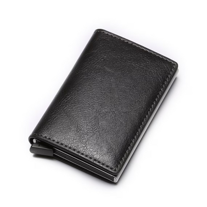 Aluminium Card Holder Money Clip Compact RFID Wallet