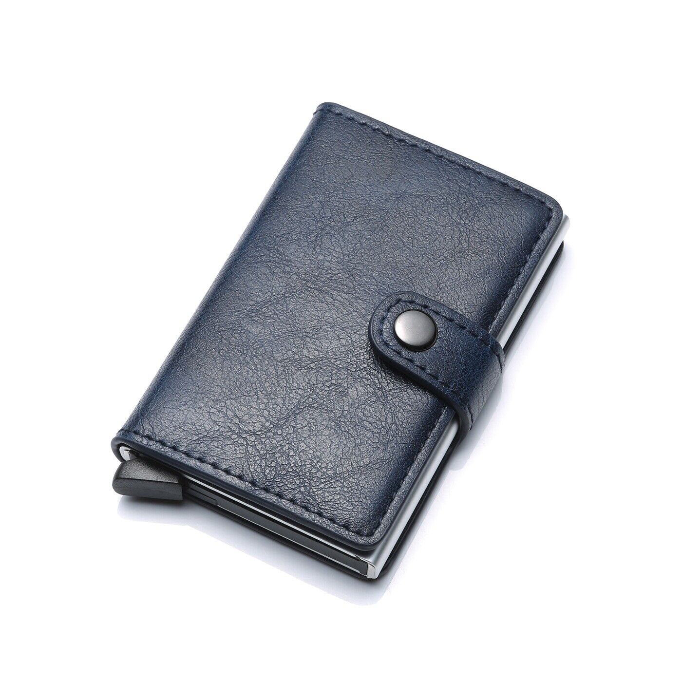Aluminium Card Holder Money Clip Compact RFID Wallet