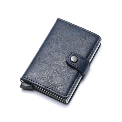 Aluminium Card Holder Money Clip Compact RFID Wallet