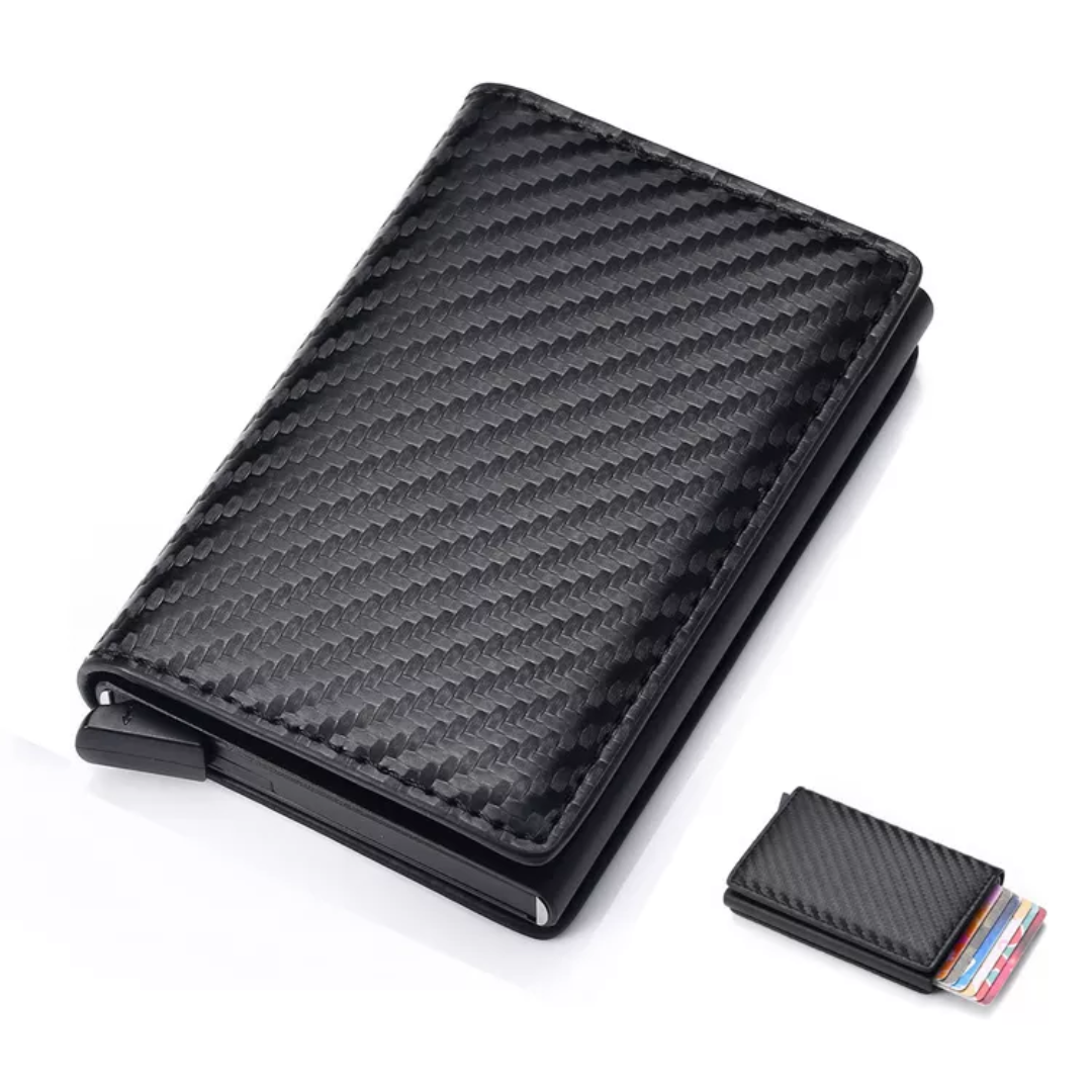 Aluminium Card Holder Money Clip Compact RFID Wallet