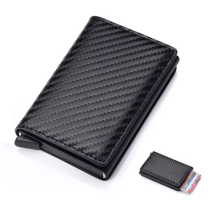 Aluminium Card Holder Money Clip Compact RFID Wallet