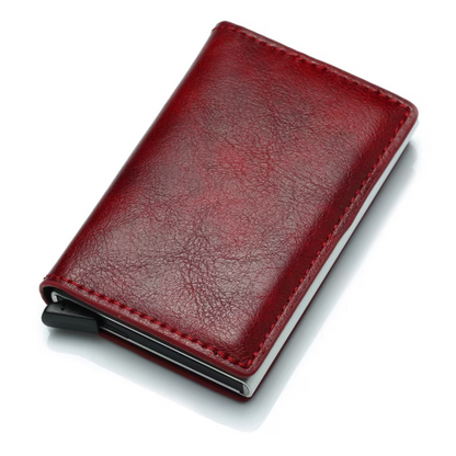 Aluminium Card Holder Money Clip Compact RFID Wallet