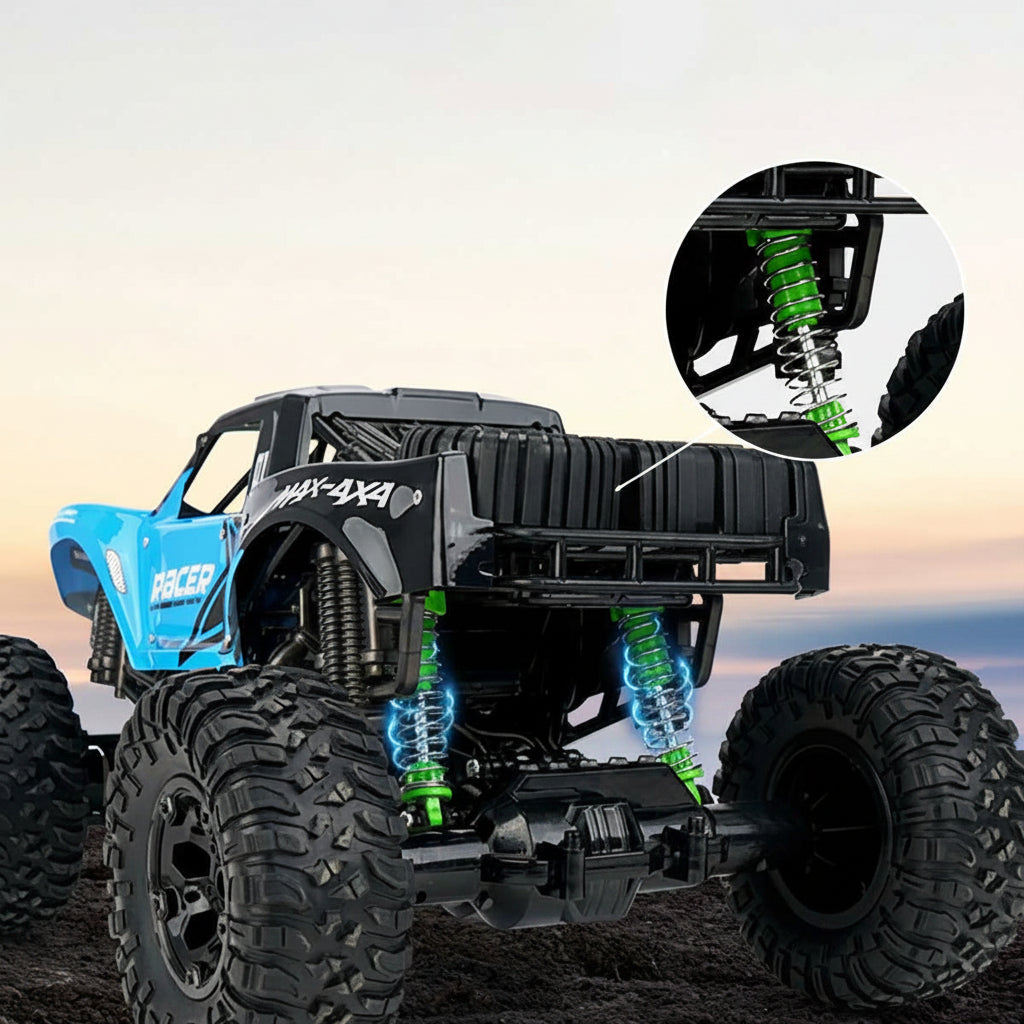 Amphibious Remote Control Monster Truck 4WD All Terrain Water Car