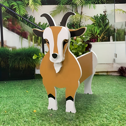 Animal Theme Flower Pot Cow Planter Decorative Garden Pot