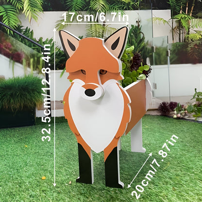 Animal Theme Flower Pot Cow Planter Decorative Garden Pot
