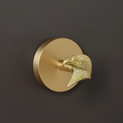 Animal Wall Hook Decorative Brass Coat Hook Gold Accent Hanger