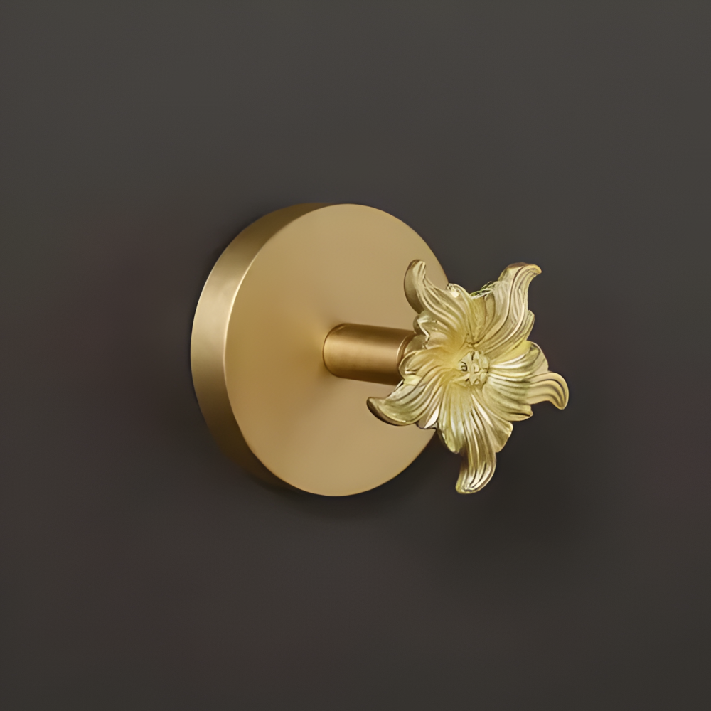 Animal Wall Hook Decorative Brass Coat Hook Gold Accent Hanger