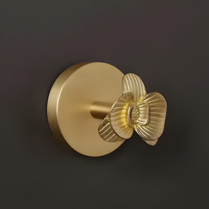 Animal Wall Hook Decorative Brass Coat Hook Gold Accent Hanger