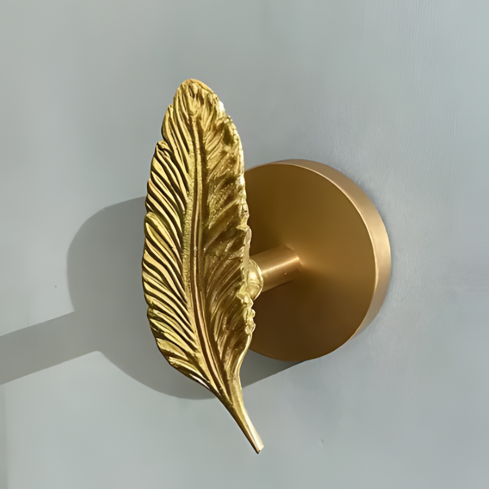 Animal Wall Hook Decorative Brass Coat Hook Gold Accent Hanger