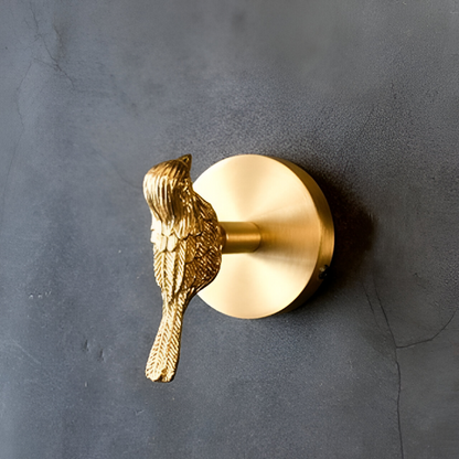 Animal Wall Hook Decorative Brass Coat Hook Gold Accent Hanger