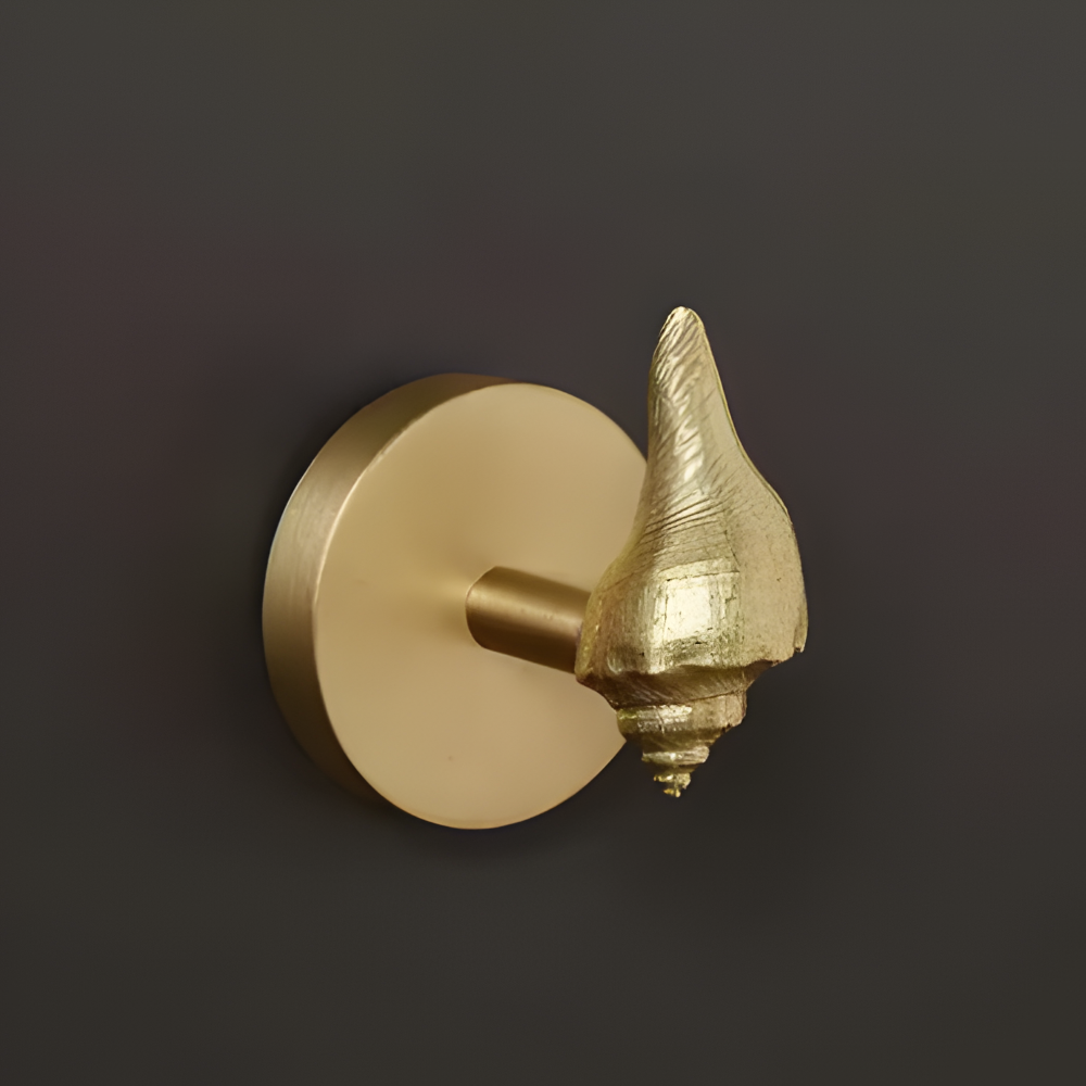 Animal Wall Hook Decorative Brass Coat Hook Gold Accent Hanger