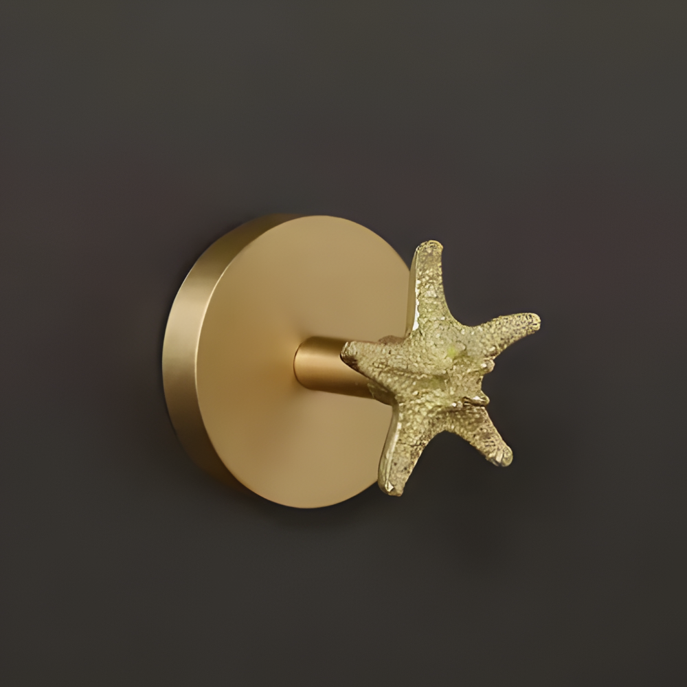 Animal Wall Hook Decorative Brass Coat Hook Gold Accent Hanger