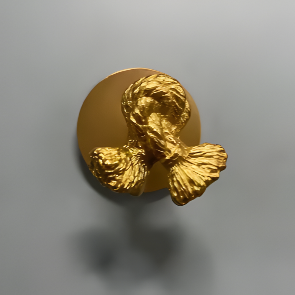 Animal Wall Hook Decorative Brass Coat Hook Gold Accent Hanger