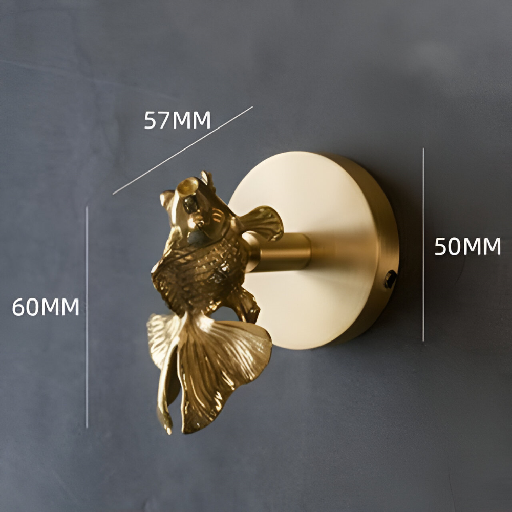 Animal Wall Hook Decorative Brass Coat Hook Gold Accent Hanger