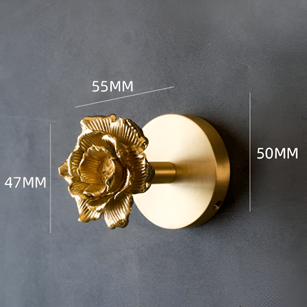 Animal Wall Hook Decorative Brass Coat Hook Gold Accent Hanger