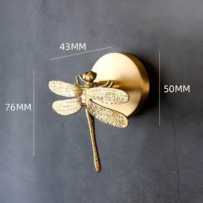 Animal Wall Hook Decorative Brass Coat Hook Gold Accent Hanger