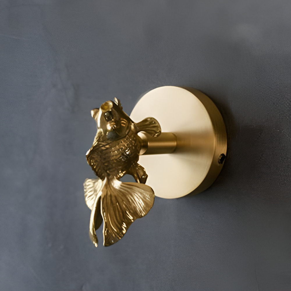 Animal Wall Hook Decorative Brass Coat Hook Gold Accent Hanger