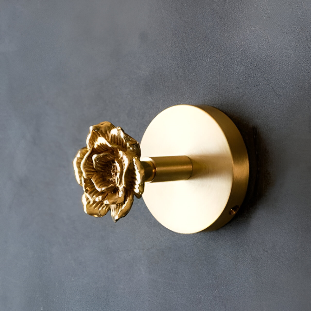 Animal Wall Hook Decorative Brass Coat Hook Gold Accent Hanger
