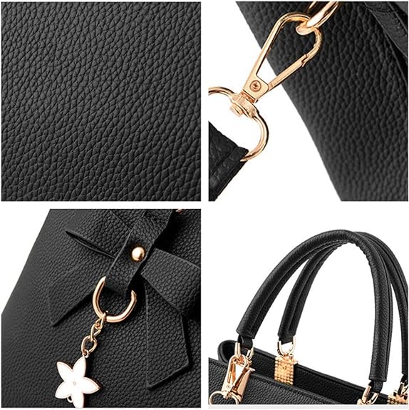 Anna Crossbody Bag Charming Floral Bow Design