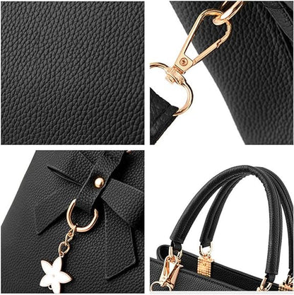 Anna Crossbody Bag Charming Floral Bow Design