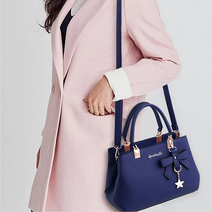 Anna Crossbody Bag Charming Floral Bow Design