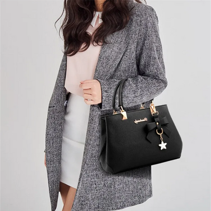 Anna Crossbody Bag Charming Floral Bow Design