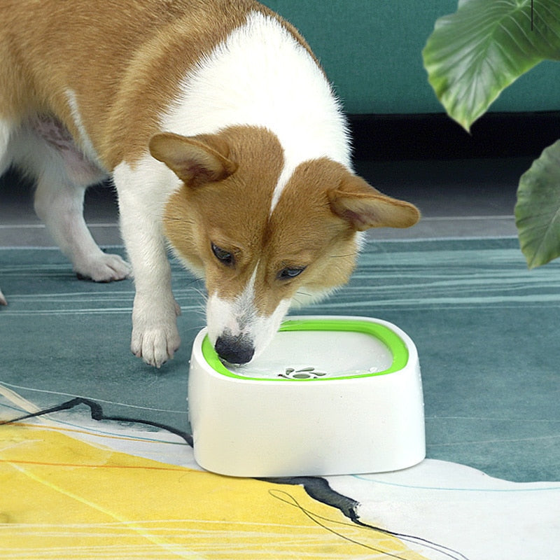 Anti Spill Pet Water Bowl Floating Dog Cat Drinking Bowl