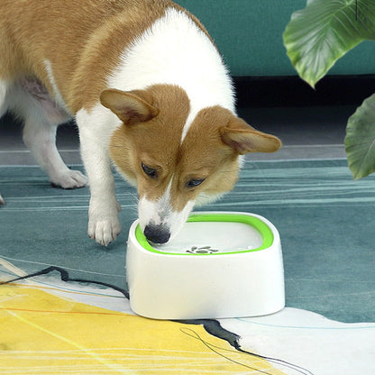Anti Spill Pet Water Bowl Floating Dog Cat Drinking Bowl