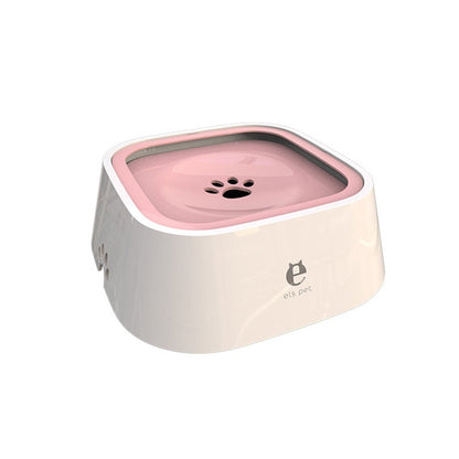 Anti Spill Pet Water Bowl Floating Dog Cat Drinking Bowl