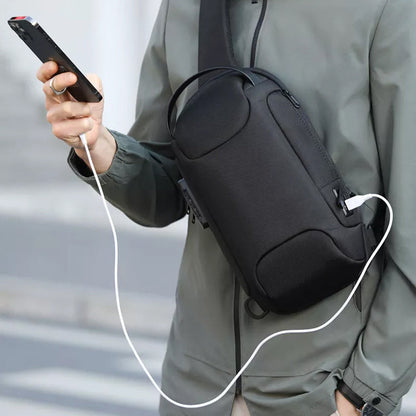 Anti Theft Crossbody Security Bag Waterproof Travel Sling