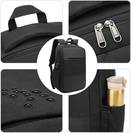 Anti Theft Laptop Backpack USB Charging Travel School Bag