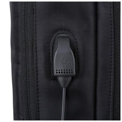 Anti Theft Laptop Backpack with USB Charging Port Water Resistant Travel Bag 15.6 Inch