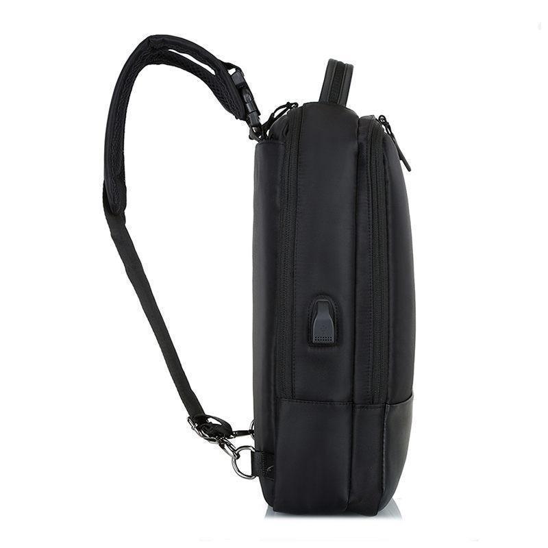 Anti Theft Laptop Backpack with USB Charging Port Water Resistant Travel Bag 15.6 Inch