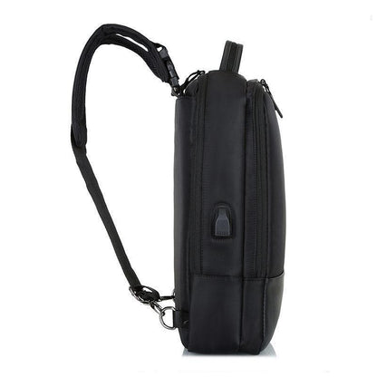 Anti Theft Laptop Backpack with USB Charging Port Water Resistant Travel Bag 15.6 Inch