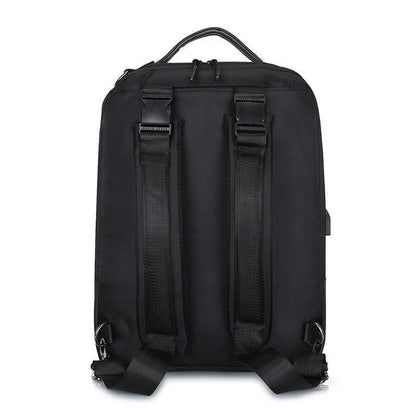 Anti Theft Laptop Backpack with USB Charging Port Water Resistant Travel Bag 15.6 Inch