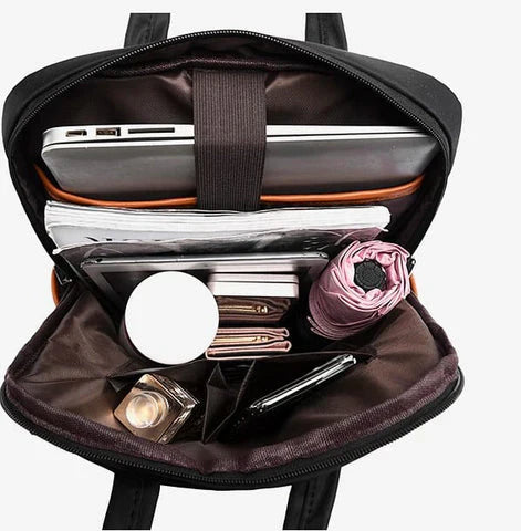 Anti Theft Travel Backpack with Laptop and Trolley Sleeve