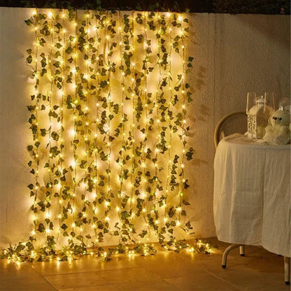 Artificial Ivy LED Fairy Light Garland Decorative Vine String Lights