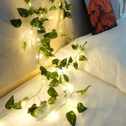 Artificial Ivy LED Fairy Light Garland Decorative Vine String Lights