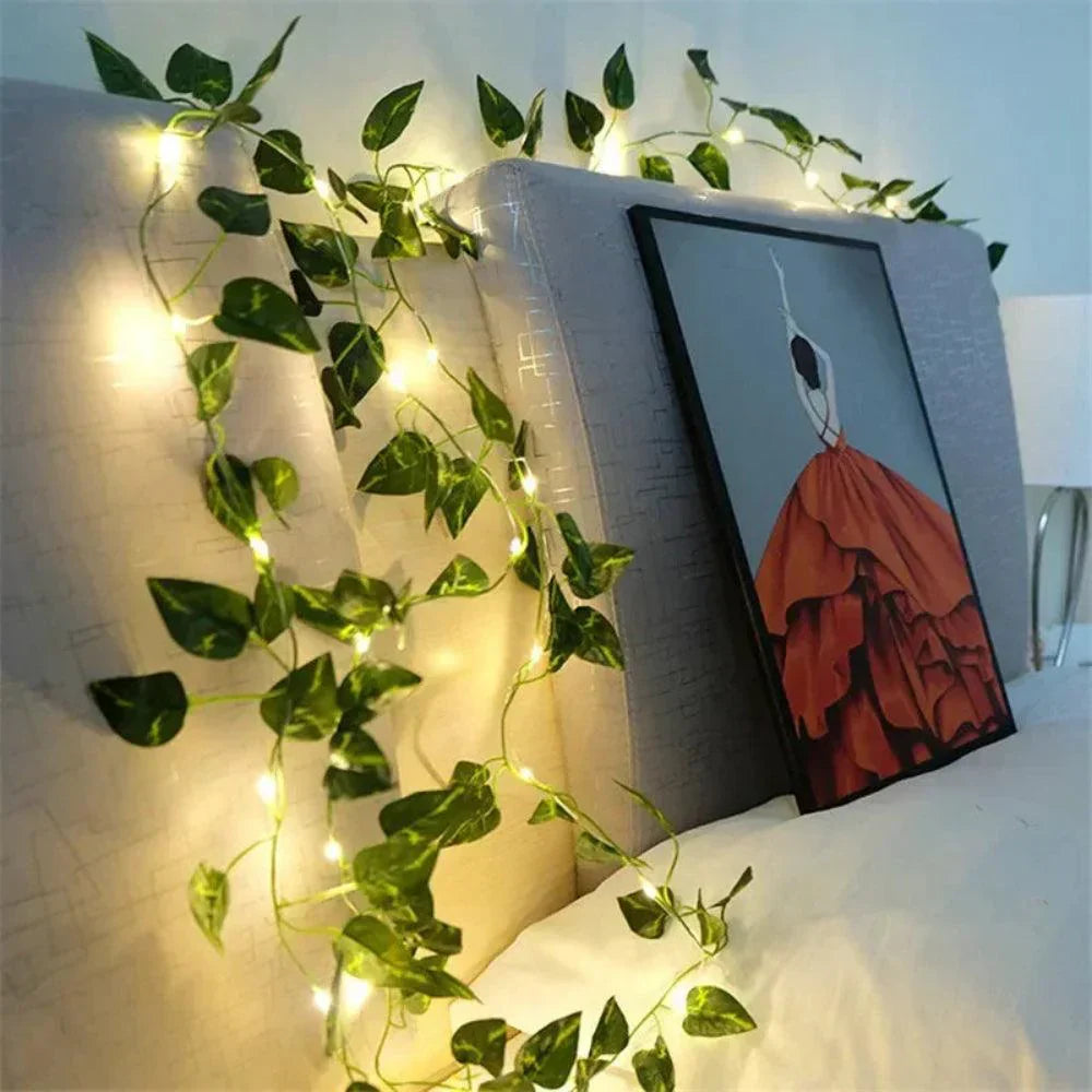 Artificial Ivy LED Fairy Light Garland Decorative Vine String Lights