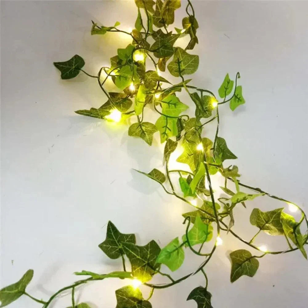 Artificial Ivy LED Fairy Light Garland Decorative Vine String Lights
