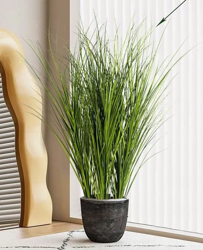 Artificial Reed Grass Plant Large Tropical Decorative Greenery