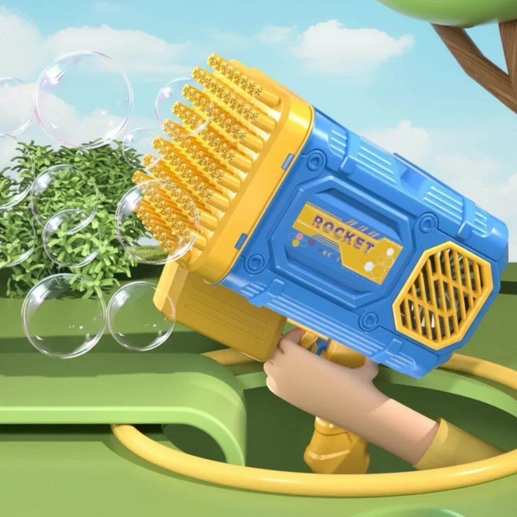 Automatic Lithium Battery Bubble Machine Handheld Toy for Kids Outdoor Play