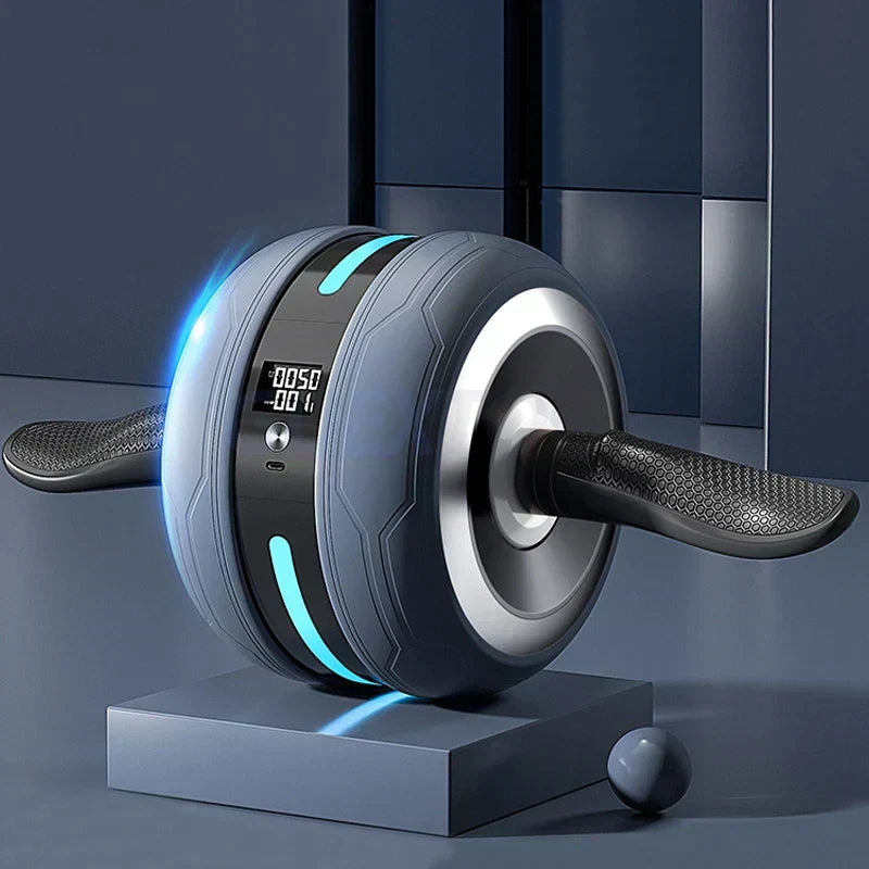 Automatic Rebound Ab Roller Wheel With Smart Counter