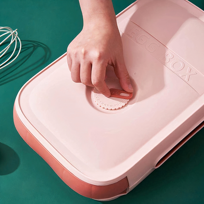 Automatic Rolling Egg Organizer for Refrigerator