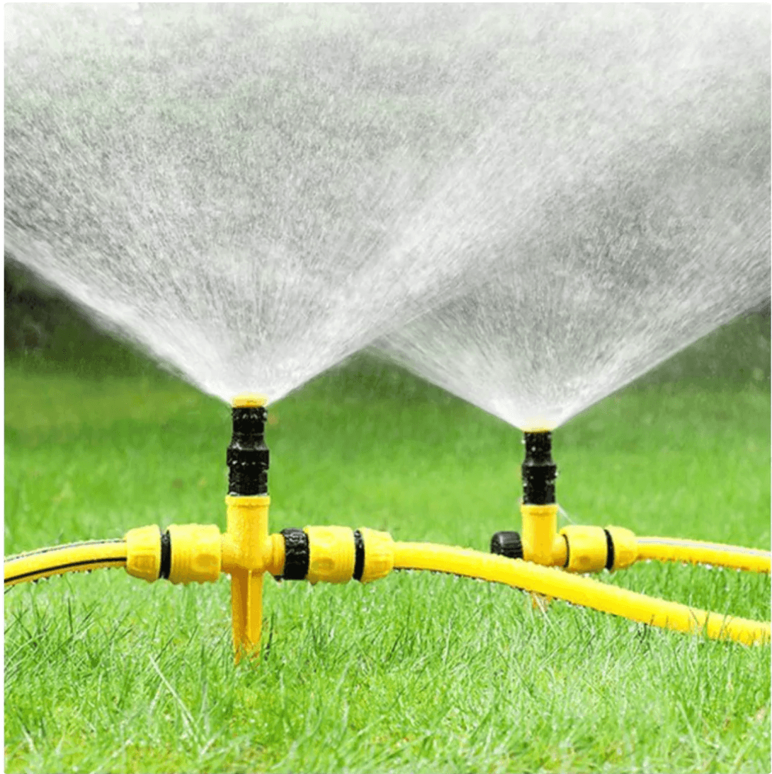Automatic Rotating Garden Sprinkler Adjustable Lawn Water Sprayer