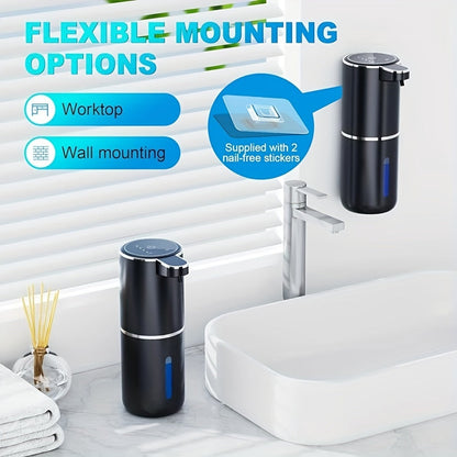 Automatic Soap Dispenser Touchless Sensor Wall Mount USB Rechargeable