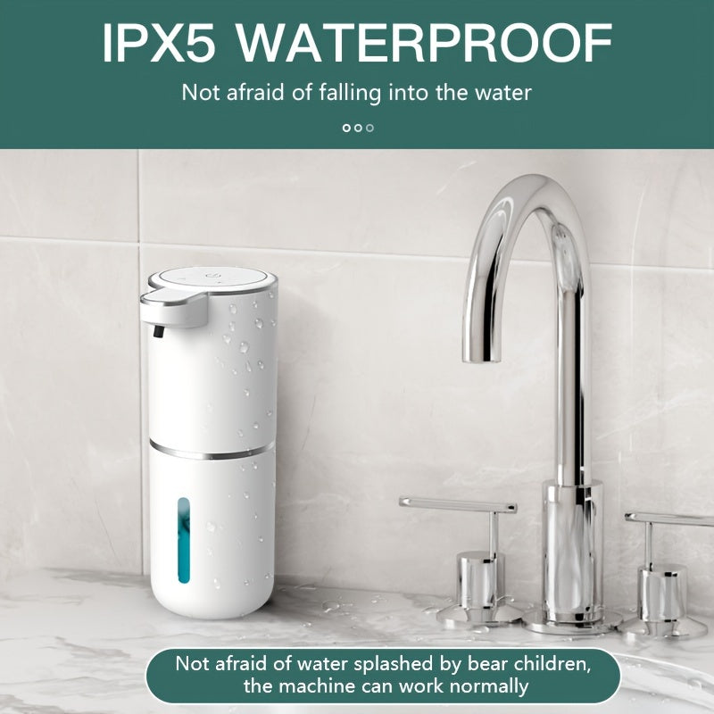 Automatic Soap Dispenser Touchless Sensor Wall Mount USB Rechargeable